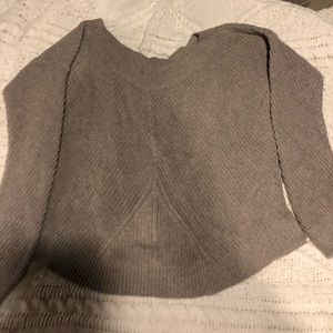 Off the shoulder sweater